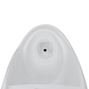 Пісуар підлоговий Qtap Scorpio з ІЧ-датчиком автоматичного змиву 430х370х990 White QT1488101HW