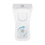 Унітаз-компакт Qtap Cardinal Ultra Quiet безободковий з сидінням Soft-close QT04222168AUQ3W