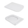 Унітаз-компакт Qtap Cardinal Ultra Quiet безободковий з сидінням Soft-close QT04222168AUQ3W