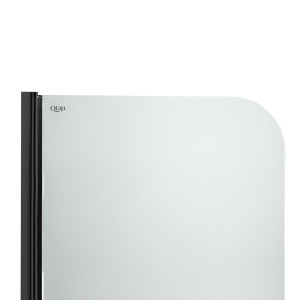 Штора на ванну Qtap Standard BLM407513APL скло Pear 6 мм, 75х140 см, ліва