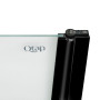 Штора на ванну Qtap Standard BLM407513APR скло Pear 6 мм, 75х140 см, права
