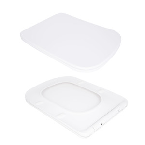 Унітаз підлоговий Qtap Tern Ultra Quiet безобідковий з сидінням Soft-Close QT17226003AW White