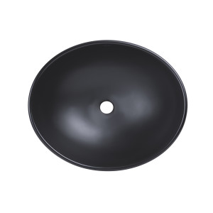 Раковина-чаша Qtap Dove 415x340x140 Matt black QT06116062AMB