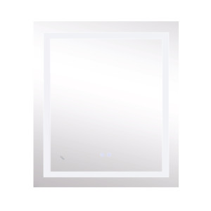 Дзеркало Lidz Kubis 700х800 з LED-підсвічуванням Touch, з антизапотіванням, з димером, рег. яскравості LD78LF9048070