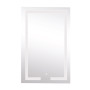 Дзеркало Lidz Kubis 500х800 з LED-підсвічуванням Touch, з антизапотіванням, з димером, рег. яскравості LD78LF9365080