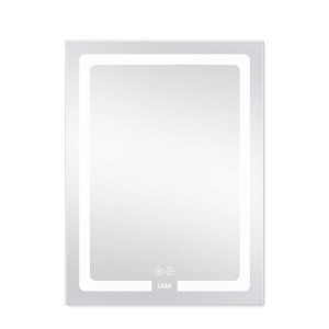 Дзеркало Lidz Kubis 600х800 з LED-підсвічуванням Touch, з антизапотіванням, з димером, рег. яскравості LD78LF9376080