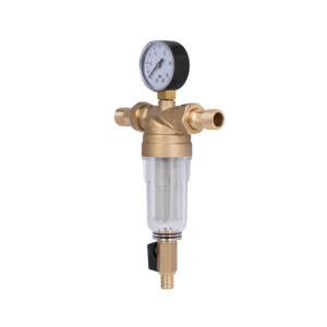 Фильтр самопромывной Thermo Alliance Standart 1/2" тонкой очистки, пластиковая колба TAS128W15