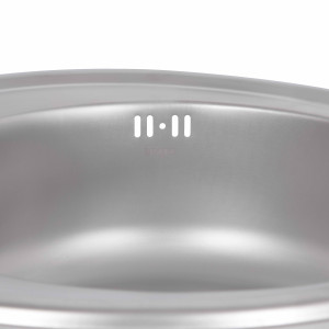 Кухонна мийка Brinex 490-A 0,6 мм Satin (BRIN490SAT06)