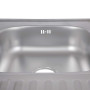 Кухонна мийка Brinex 6080-L 0,6 мм Satin (BRIN6080LSAT06)