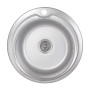 Кухонна мийка Brinex 510-D 0,8 мм Satin (BRIN510SAT08)