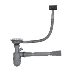 Кухонна мийка Brinex 510-D 0,8 мм Satin (BRIN510SAT08)
