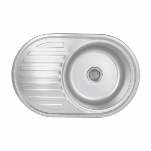 Кухонная мойка Brinex 7750 0,8 мм Micro Decor (BRIN7750MDEC08)