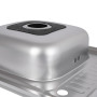 Кухонна мийка Brinex 6050-L 0,6 мм Satin (BRIN6050LSAT06)