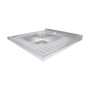 Кухонна мийка Brinex 6060-L 0,6 мм Satin (BRIN6060LSAT06)