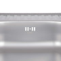 Кухонна мийка Brinex 6060-L 0,6 мм Satin (BRIN6060LSAT06)