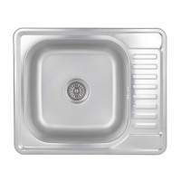 Кухонная мойка Brinex 5848 0,8 мм Micro Decor (BRIN5848MDEC08)