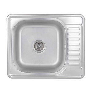 Кухонна мийка Brinex 5848 0,8 мм Micro Decor (BRIN5848MDEC08)
