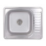 Кухонна мийка Brinex 5848 0,8 мм Satin (BRIN5848SAT08)