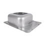 Кухонна мийка Brinex 5848 0,8 мм Satin (BRIN5848SAT08)