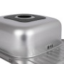 Кухонна мийка Brinex 5848 0,8 мм Satin (BRIN5848SAT08)