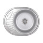 Кухонна мийка Brinex 5745 0,8 мм Satin (BRIN5745SAT08)