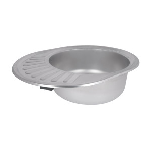 Кухонна мийка Brinex 5745 0,8 мм Satin (BRIN5745SAT08)