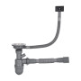 Кухонна мийка Brinex 5745 0,8 мм Satin (BRIN5745SAT08)