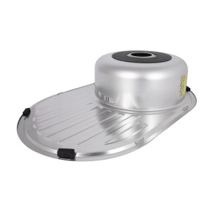 Кухонная мойка Brinex 7750 0,8 мм Satin (BRIN7750SAT08)