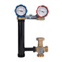 Насосна група Icma №R004 1 1/2"x1" підключення зліва, без насоса 93R004AFS5505SC
