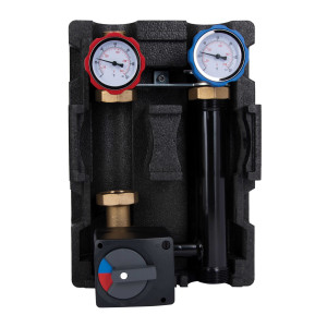 Насосная группа Icma №R001 1 1/2"x1" подключение слева, без насоса 93R001AFS53SC