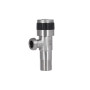 Кран угловой Thermo Alliance Standart 1/2"НН нерж., с керам. буксой TAS345W1515SS