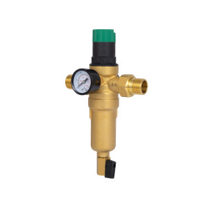 Фильтр самопромывной Thermo Alliance Forte 3/4" с редуктором для горячей воды SF128W20H