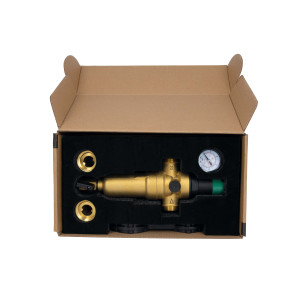 Фильтр самопромывной Thermo Alliance Forte 3/4" с редуктором для горячей воды SF128W20H