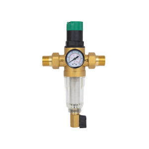 Фильтр самопромывной Thermo Alliance Forte 3/4" с редуктором для холодной воды SF128W20C