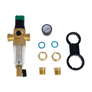 Фильтр самопромывной Thermo Alliance Forte 3/4" с редуктором для холодной воды SF128W20C