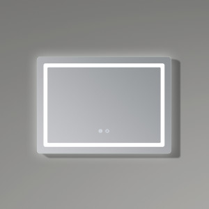 Дзеркало Qtap Mideya (DC-F614) 700х500 з LED-підсвічуванням Touch, з антизапотіванням, димером QT2078NCF07050W