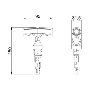 Калибратор Thermo Alliance для м/п труб d16-32 STD-405