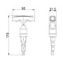 Калибратор с трещеткой Thermo Alliance для м/п труб d16-32 STD-404