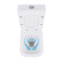 Унитаз-компакт Qtap Crow Eco безободковый с сиденьем Soft-close QTCRO27W48750