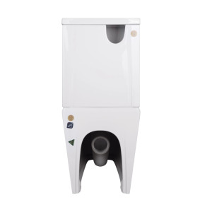 Унитаз-компакт Qtap Crow Eco безободковый с сиденьем Soft-close QTCRO27W48750
