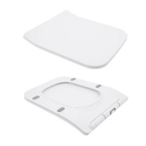 Унитаз-компакт Qtap Crow Eco безободковый с сиденьем Soft-close QTCRO27W48750