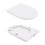 Унитаз напольный Qtap Swan Eco Ultra Quiet с сидением Soft-close 640x360x835 мм QTSWA27W48748 White