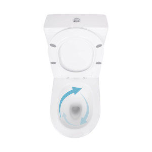 Унитаз напольный Qtap Jay Eco Ultra Quiet с сидением Soft-close 640x360x835 мм QTJAY27W48749 White