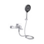 Змішувач для ванни Qtap Slavonice (з душовим гарнітуром) QTSLV259CRM48034 Chrome
