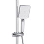 Душова система універсальна Qtap Presto на три споживача (з виливом) QTPRE111CRW45580 Chrome/White