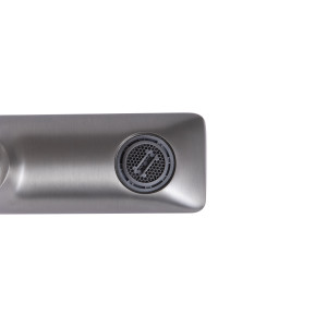 Змішувач для ванни Qtap Presto (з душовим гарнітуром) QTPRE259GRP45584 Graphite