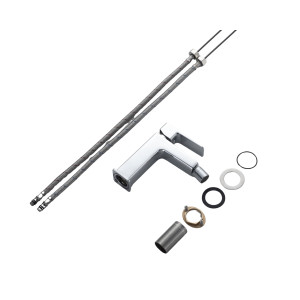 Змішувач латунний для біде Lidz Orion 001AF (k25) LDORI001AFCRM48095 Chrome