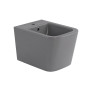 Биде подвесное Qtap Tern 520x350x330 мм, Stone grey QT17551303GSG