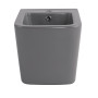 Биде подвесное Qtap Tern 520x350x330 мм, Stone grey QT17551303GSG