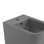 Биде подвесное Qtap Tern 520x350x330 мм, Stone grey QT17551303GSG
